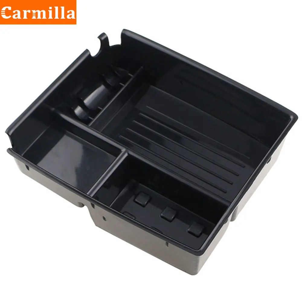 Carmilla ABS Car Storage Box for Kia Sportage 3 R 2011 - 2015 Accessories Armrest Box Container Glove Organizer Case