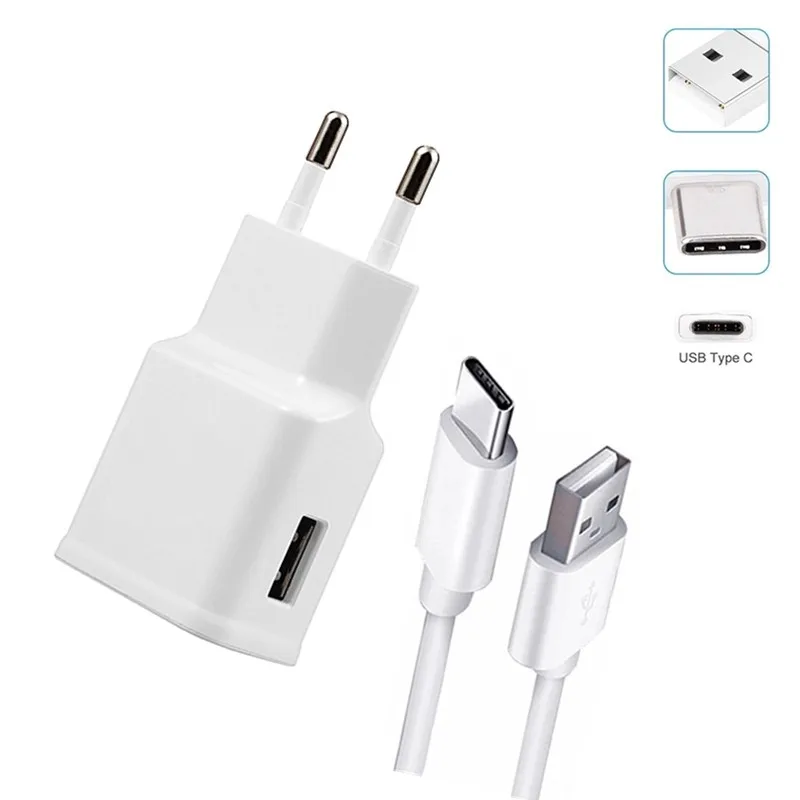 Fast Charger 9v/1.67a Charging Adapter USB C Cable for Samsung Galaxy A52 A50  A71  A21S A32 A40 S21 S10 5G M31 s20fe Tab S6 S3