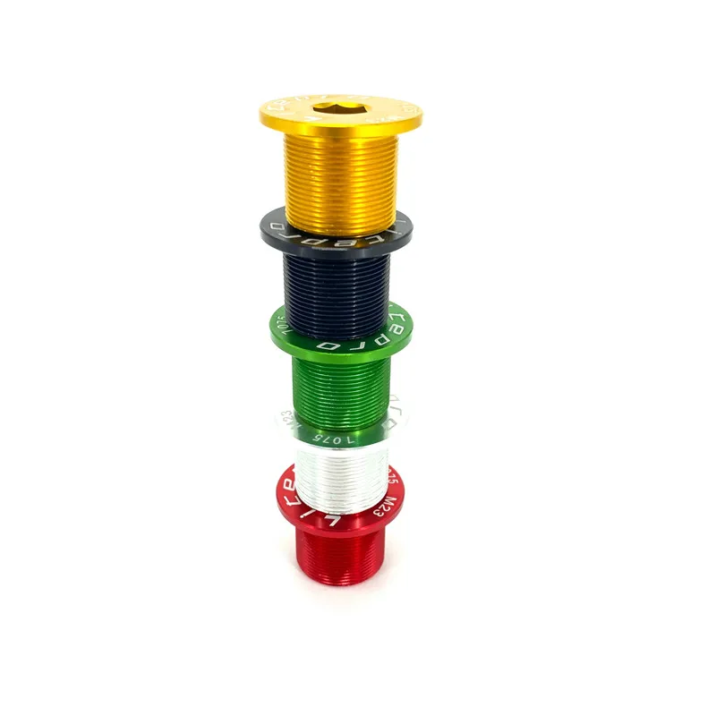 AliExpress NONE Litepro Folding Stem Fixing Bolt 23mm 24mm Aluminum Alloy M23 M24 Folding Bike Stem Screw 28.6mm Front Fork Stem Bolts