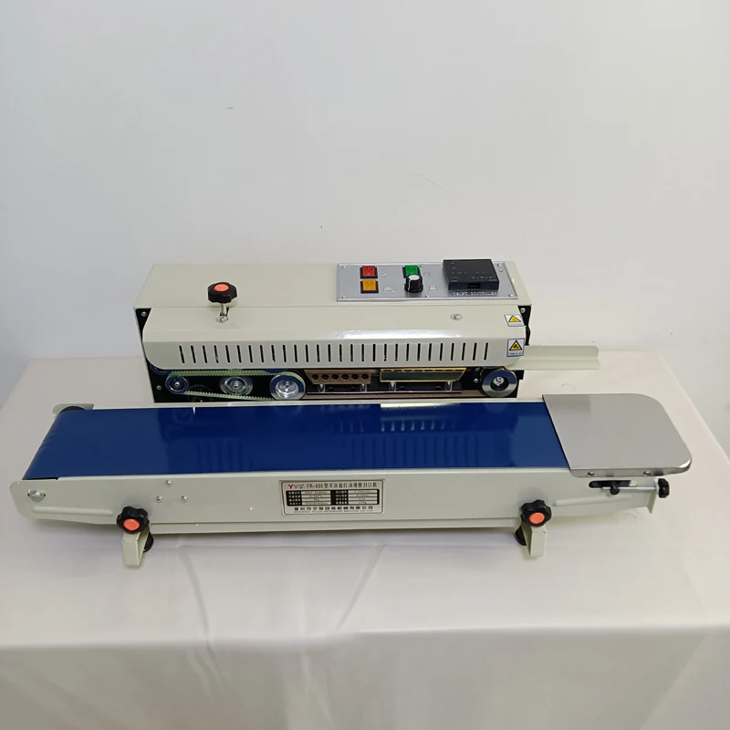 آلة ختم شريط الأكياس البلاستيكية الأفقية المستمرة الأوتوماتيكية