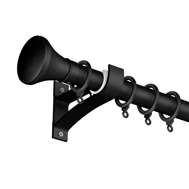 سبائك الألومنيوم الأبيض نانو الصمت الحبيب الستار قضيب واحد مزدوج قضبان الجانب تركيب المسارات إكسسوارات الستائر #3