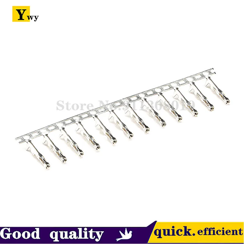 (100 pcs) 2.54MM DuPont female reed cold pressing head cold pressing terminal crimping terminal crimping head copper