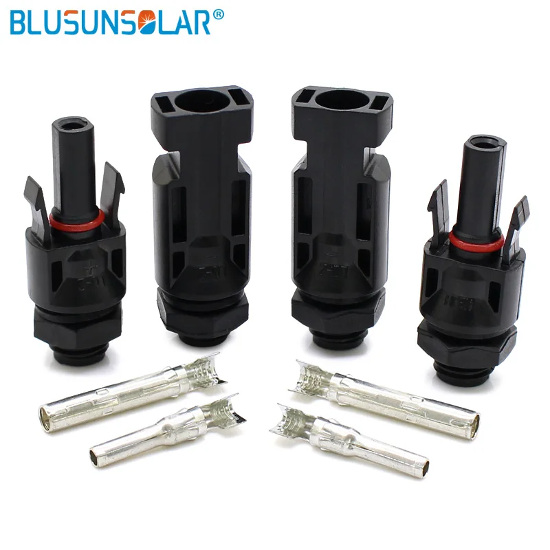 10 pairs/lot High quality  IP67 solar connector M12 thread solar inverter connector pv panel coupler connector