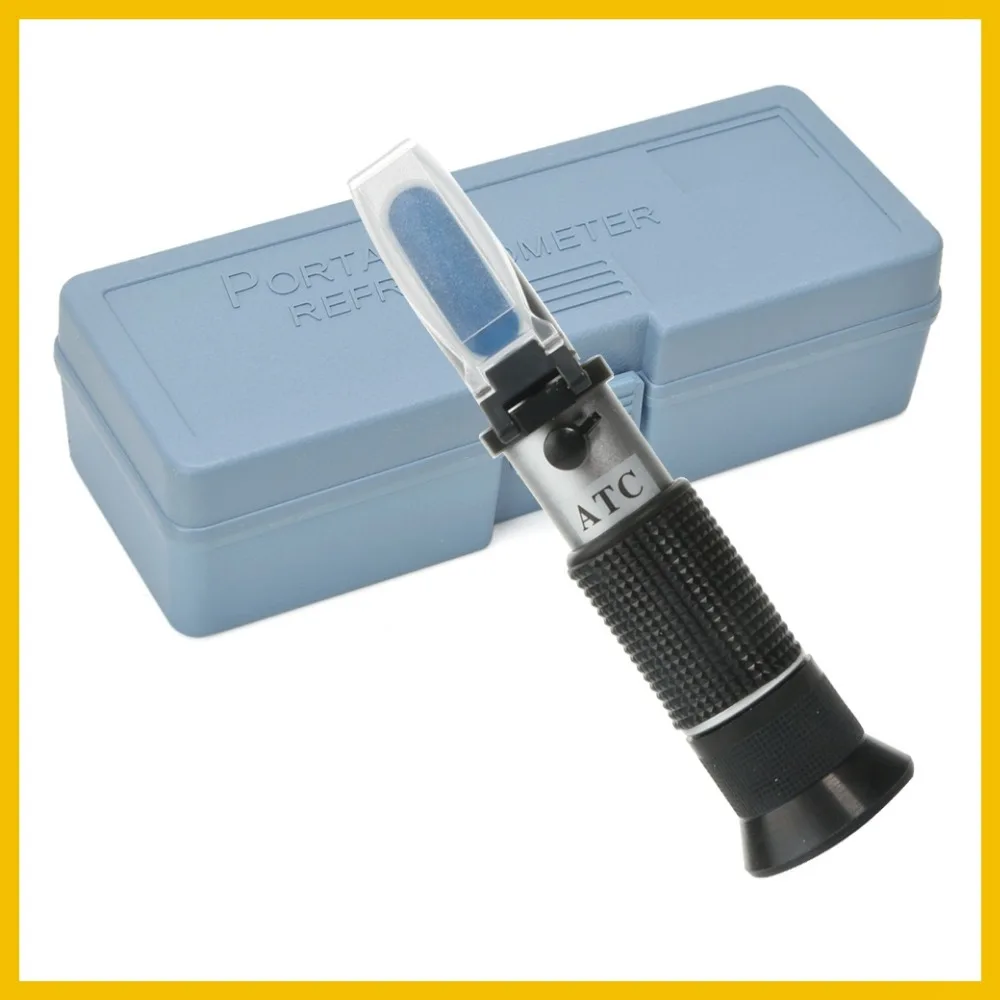 RZ Wine Refractometer Alcoholometer Alcohol Sugar Grape Wine 0~25% Alcohol 0~40% Brix Tester Meter ATC Wine Refractometer