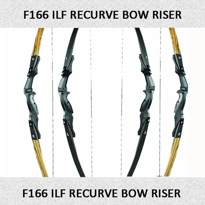 1 Pcs Archery ILF F161 Professional Competitive Recurve Bow Riser Right Left Hand Replaceable For Hunting Shooting Accessories