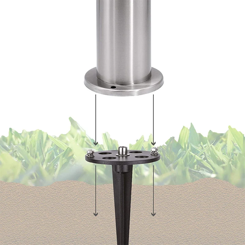 Outside Socket 2-Way 3680W 16A EU Socket Electrical outlet Waterproof Energy Column Garden Socket For Lawn Mower Hedge Trimmer