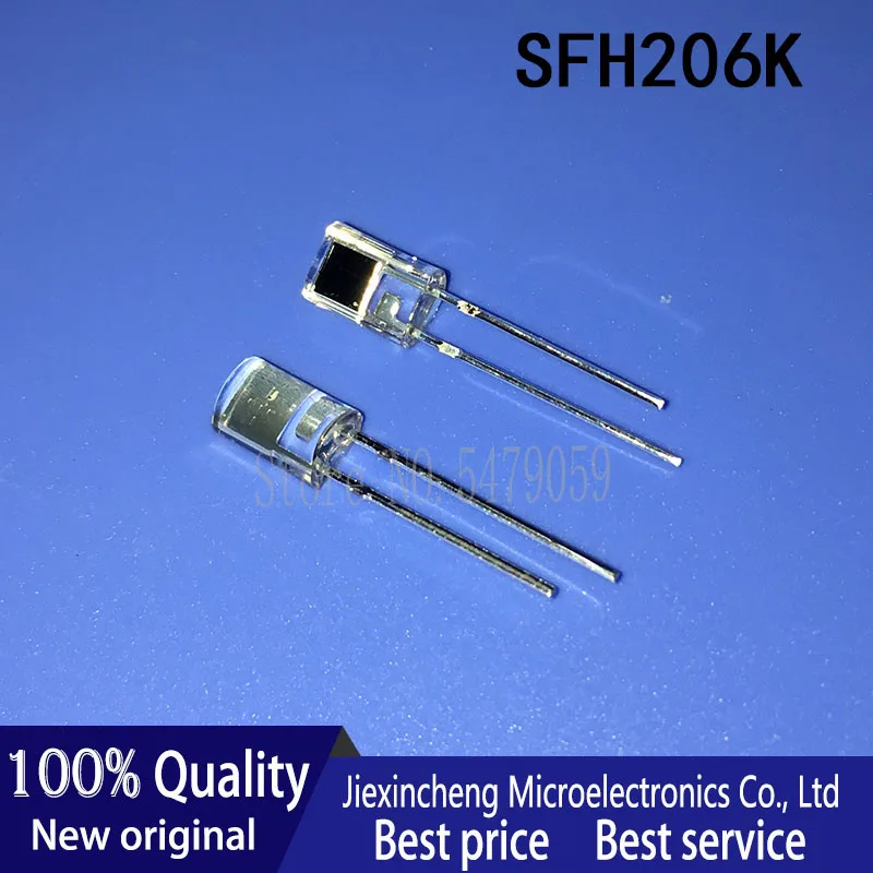 10PCS SFH206K SFH206 DIP2 SENSOR PHOTODIODE 850NM original