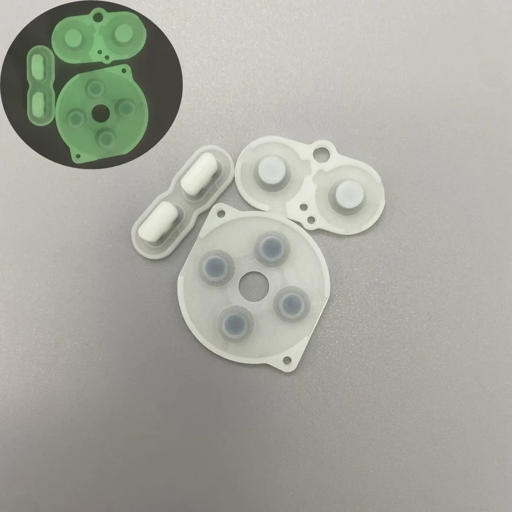 Color high quality game accessory rubber pads button silicon pads for Gameboy Pocket GBP