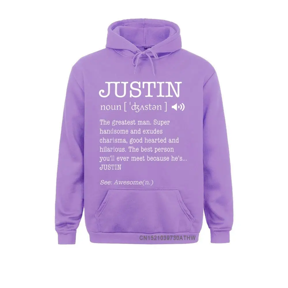 The Name Is Justin Funny Gift Adult Definition Mens Hooded Tops Men Sweatshirts Labor Day Geek Hoodies 2021 Hoods Men