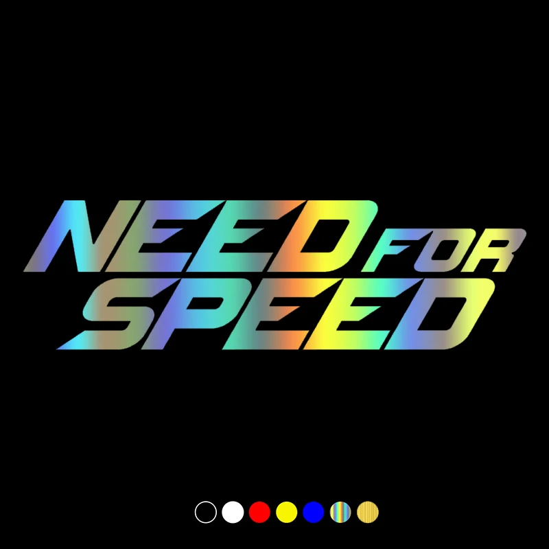 

CS31954# Various Sizes Vinyl Decal Need for Speed Car Sticker Waterproof Auto Decors on Motorcycle Bumper Rear Window