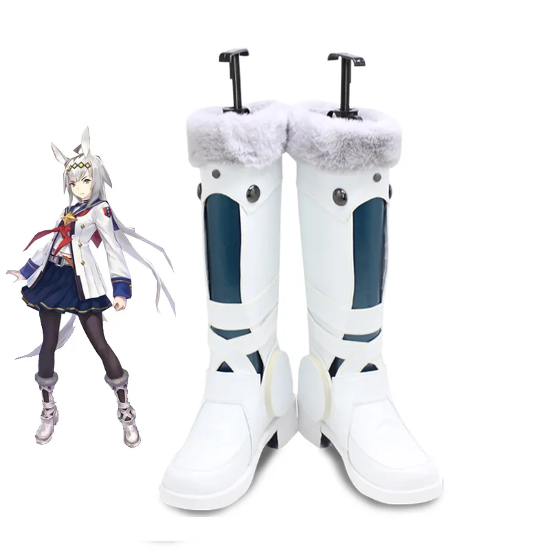 

Game Umamusume: Pretty Derby Oguri Cap Cosplay Shoes Halloween Carnival Boots Cosplay Prop Custom Made