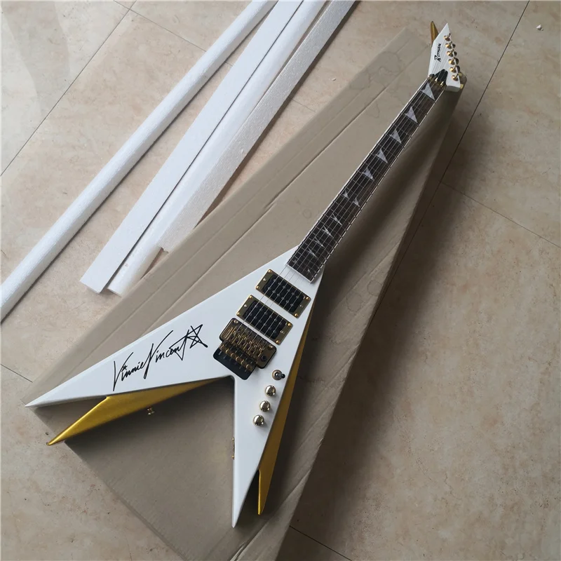 Electric Guitar Classic 6-String Irregular Production Vibrant Colors Customized Free Shipping for Guitar Lovers And Musicians