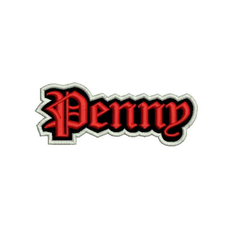 3 to 5 inches Wide Custom Embroidered Name  Motorcycle Badge iron on Patch Biker sewing Tag Vest Personalized for clothes bag