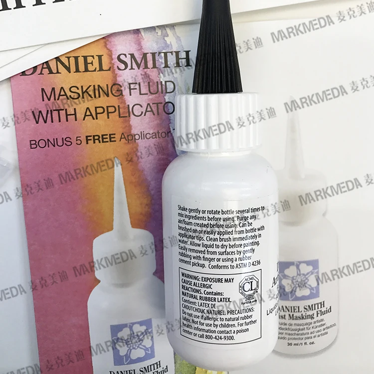 American original DANIEL SMITH watercolor artist Masking Fluid 30ml pen type Masking Fluid aquarelle