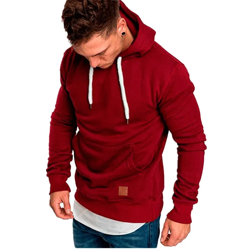 Fgkks einfarbige Herren Hoodies Sweatshirt Langarm Frühling Herbst Junge lässig Top Bluse Mode Sweatshirts Hoodies männlich