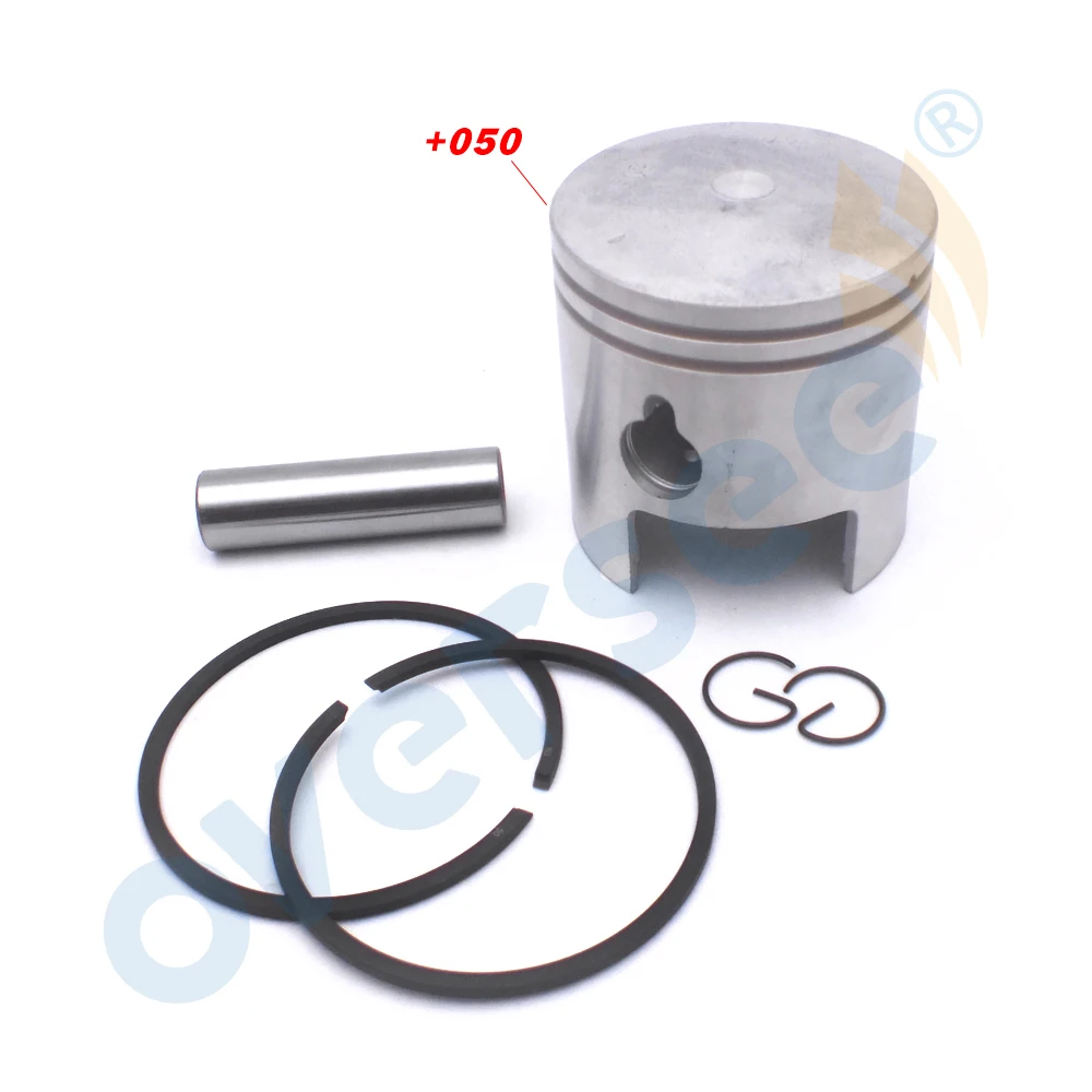 350-00004 Piston and Rings 350-00014 Kit Replaces For TOHATSU Outboard Motor 18HP MB18 M18