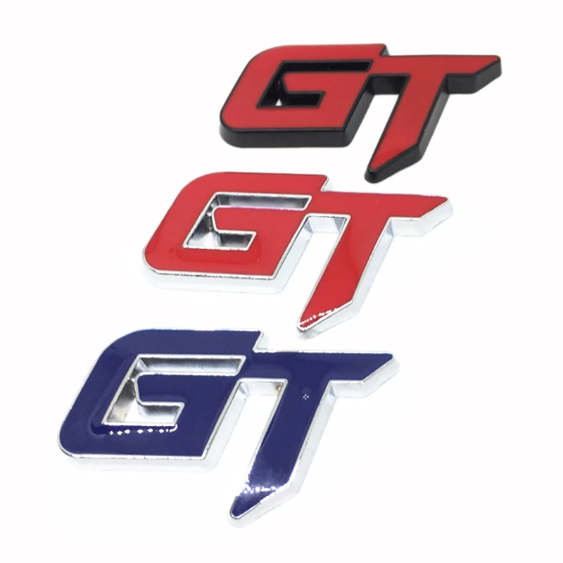 3d Gt Logo Dán Xe Hơi Thời Trang Trang Trí Xe Hơi Miếng Dán Kính Cường Lực Cho Ford Mustang Tập Trung 2 3 Fiesta Ranger Mondeo Mk2