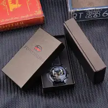 Fashion Black and Gold Mechanical Watch for Men #6