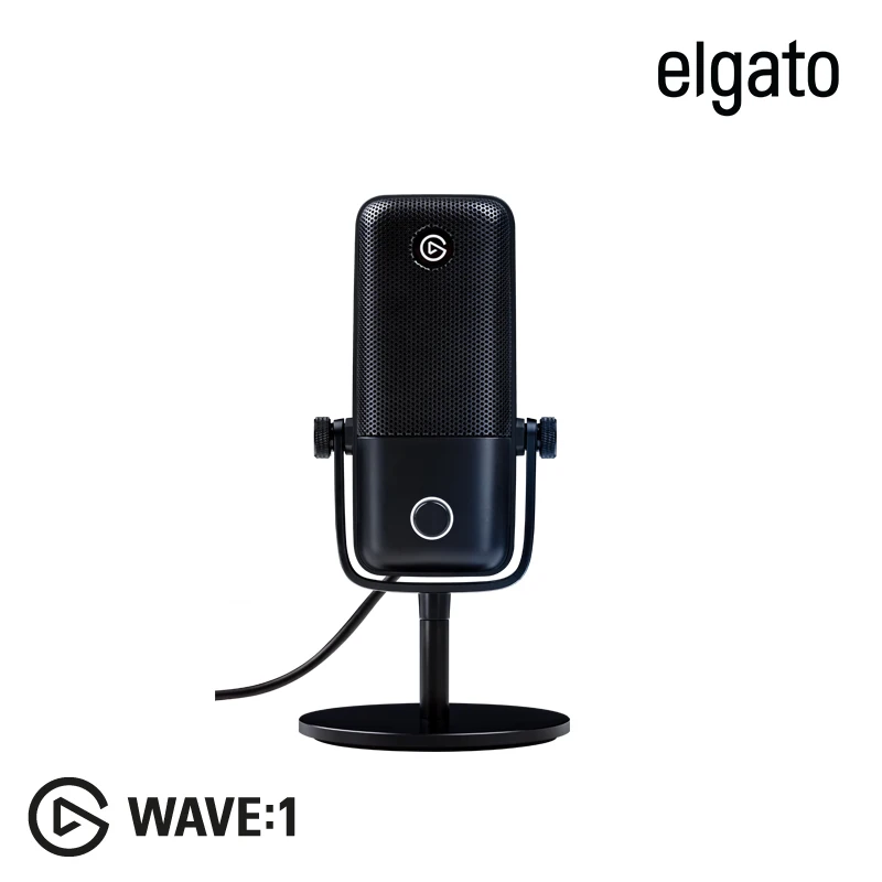 elgato game live recording high-fidelity cardioid pointing computer USB condenser microphone microphone WAVE:1