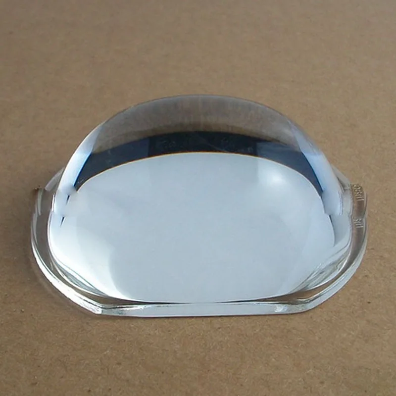 60mm Oval Lens, Projector Lens, Plano-convex Lens, Special-shaped Lens