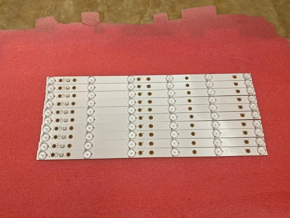 10pcs LED Backlight for shivaki STV-50LED13 50TM 50F1 DS03-V02 DSBJ-WG 202006-DS50M5100-01 DS50M51-DS12 DS50M51 5028D-V02