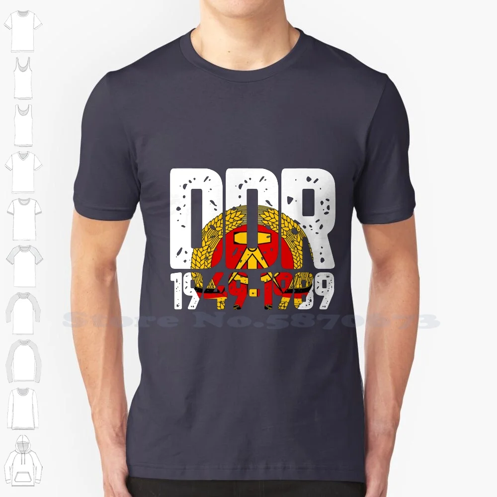 Gdr 1949-1989 Cool Design Trendy T-Shirt Tee Gdr German Democratic Republic Erich Honecker East Germany Germany Ossi Osi East