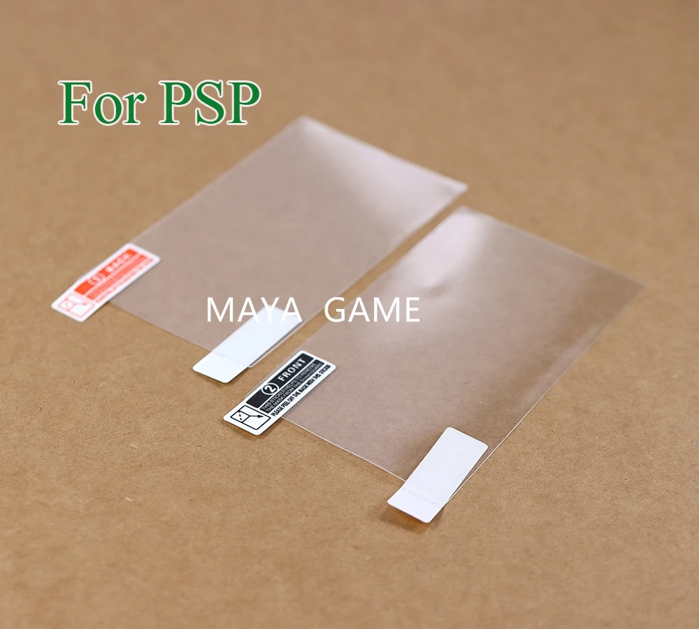 high quality Clear LCD Screen Protector Protective Film Guard for PSP 1000 2000 3000 without package