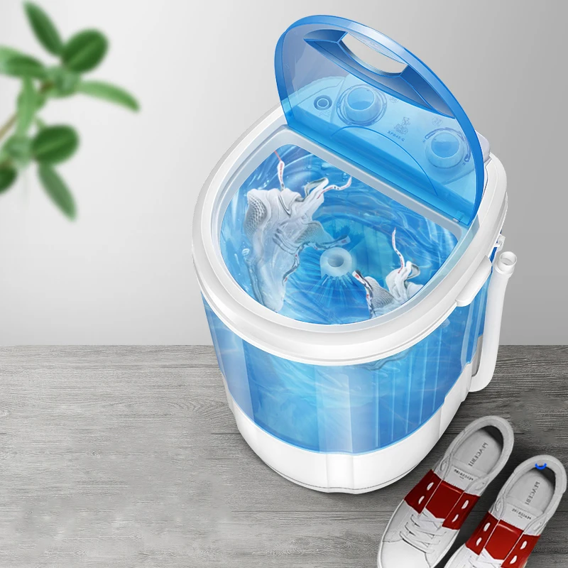 220V Household Mini Shoe Washing Machine Small Energy-saving Semi-automatic Shoe Washing Machine Sports Shoes Cleaning Equipment