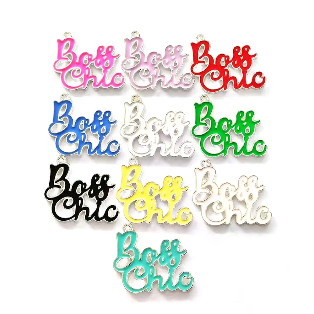 

10pcs letter charms for women DIY jewelry accessories L32