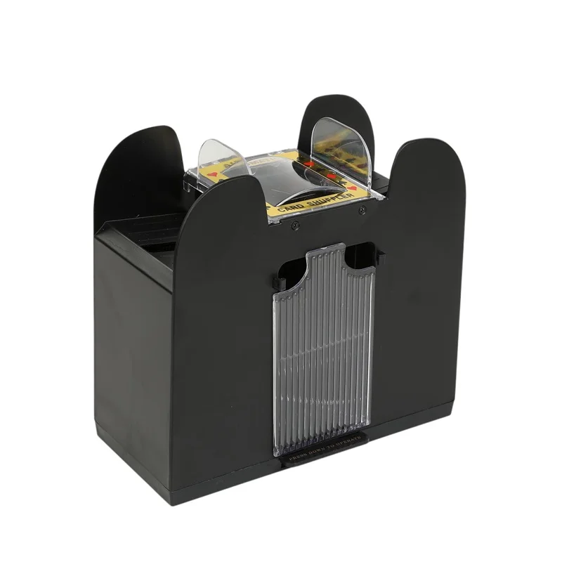 Barajolatore di carte Barajolatore automatico per 2-6 mazzi Carte da gioco Barajolatore di carte da gioco completamente automatico Senza batteria