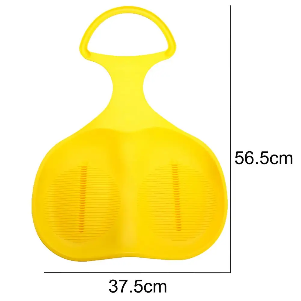 두꺼운 어린이 성인 눈 썰매 스키 보드, 앉아서 썰매 슬라이더 잔디 놀이 모래 잔디 보드 경량 눈 썰매 스포츠 도구
