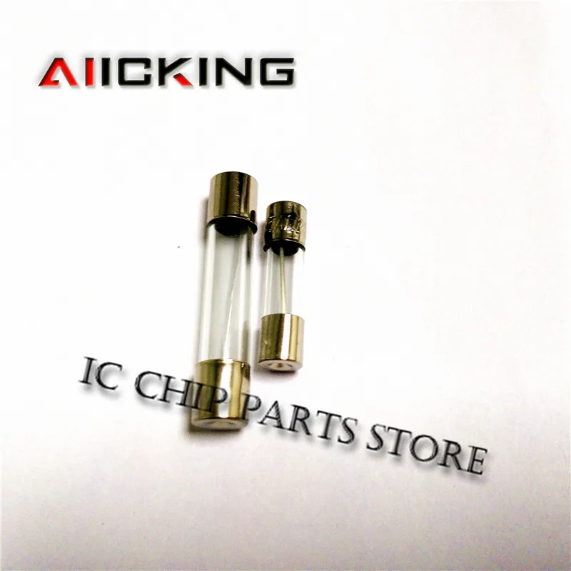 Fusible de tubo de vidrio mezclado, embalaje de Clasificación mixta, 250V, 0,5a, 1A, 2A, 3A, 5A, 8A, 10A, 15A, 20A, 30A, 6x30mm + 5x20mm, 60 uds.