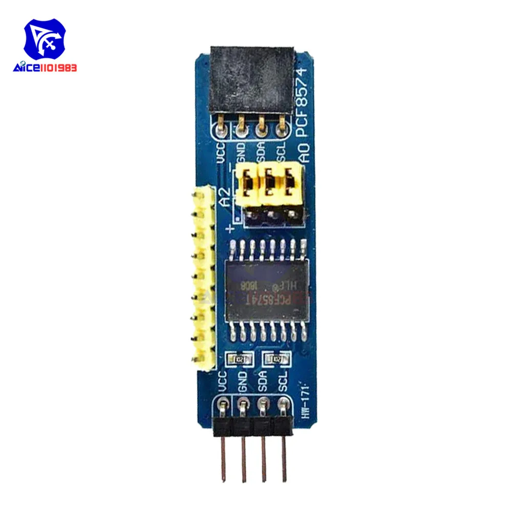 Diymore PCF8574 I2C Interface 8-Bit Io Uitbreidingskaart I/O Expander I2C-Bus Evaluatie Development Module Voor Arduino