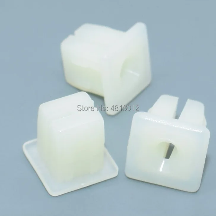 worldgolden 100pcs auto fasteners Rear License Plate Bracket Nut #8 Screw Size  for Renault#8934-201-262,GM#9669486