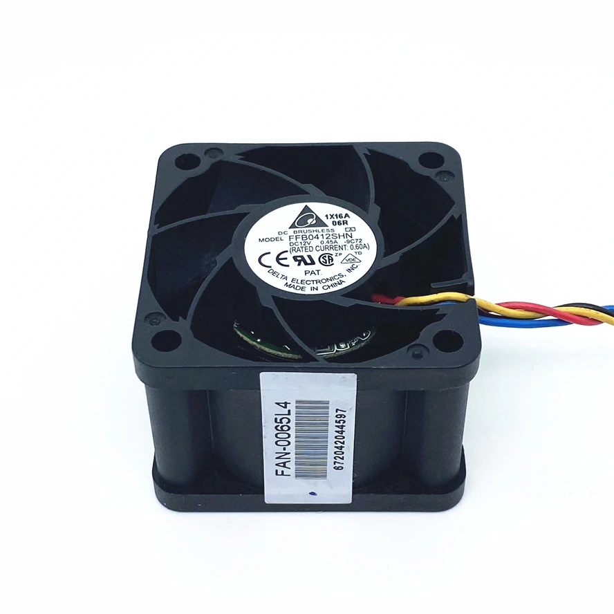 Delta FFB0412SHN 4028 40MM 40x40x28MM Server Fan Big Power Cooling Fan 12V 0.45A With 4pin