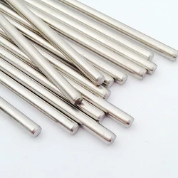 10pcs 10-300mm Φ2.5mm Stainless Steel Transmission Gear Connecting Shaft Drive Axle for DIY Toy Model Car Accessories