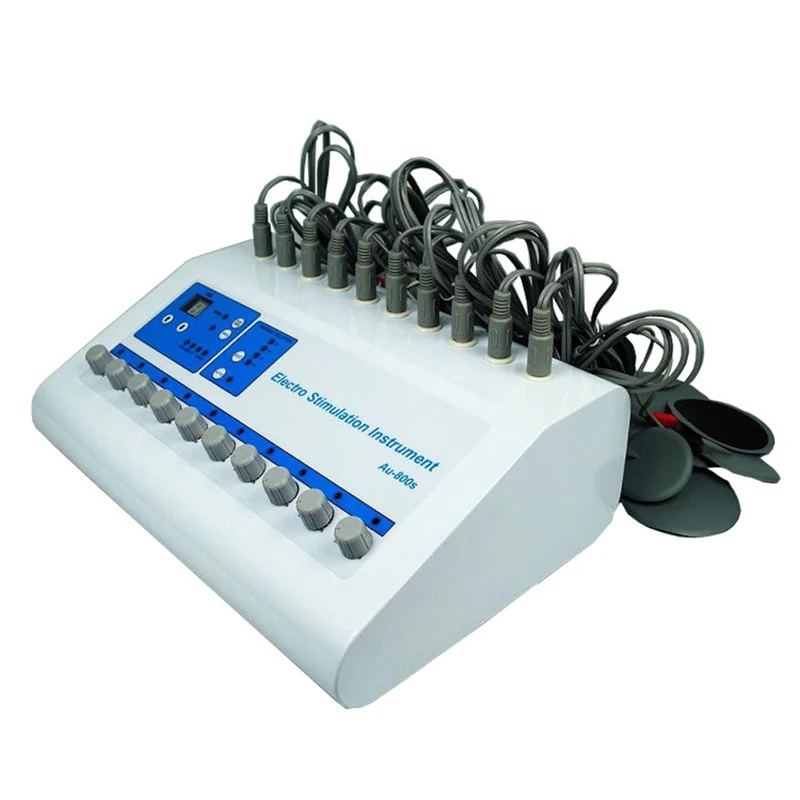 AU-800S Micro courant équipement de beauté patch physiothérapie appareil de massage micro courant patch dispositif gagnant musculaire