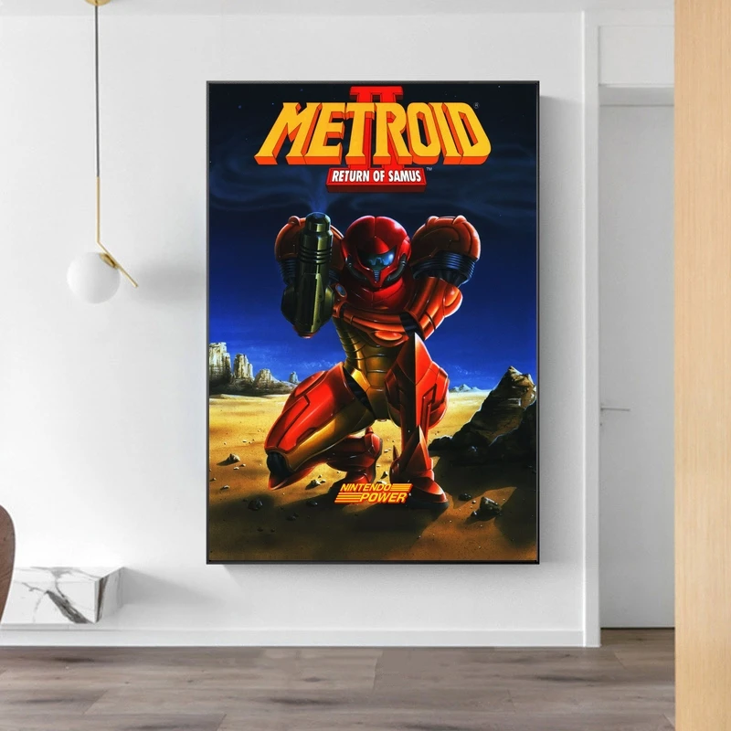 Super Metroid Game  Poster Home Wall Painting Decoration (No Frame)