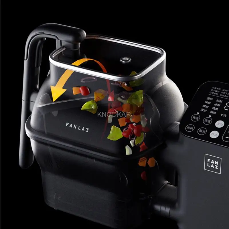 220V Automatische Koken Máy Voedsel Koken Máy Huishoudelijke Intelligente Koken Robot Multifunctionele Koken Chảo