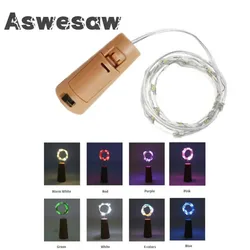 1M 2M 3M LED tappo di bottiglia di vino in sughero lampada stringa luce filo di rame fata luce per le vacanze festa di natale decorazioni di nozze