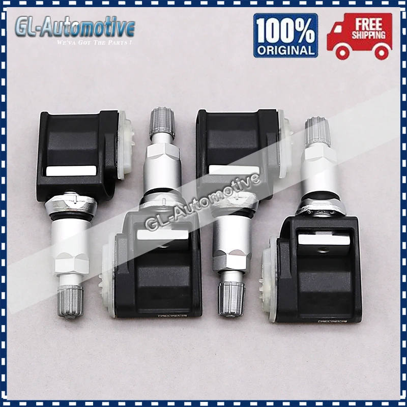 Set of (4) TPMS A0009057105 Tire Pressure Sensor for Mercedes-Benz W177 W247 C118 C257 W213 C238 V167 C167 X290 X167