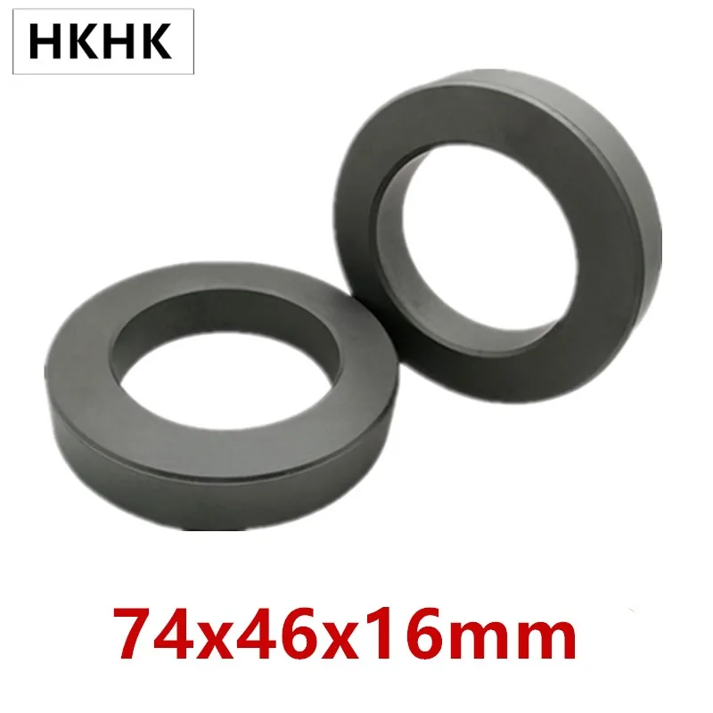 1PCS-5pcs Mn-Zn ferrite ring 74*46*16mm Anti-interference core 74x46x16 74mm x 46mm x16mm