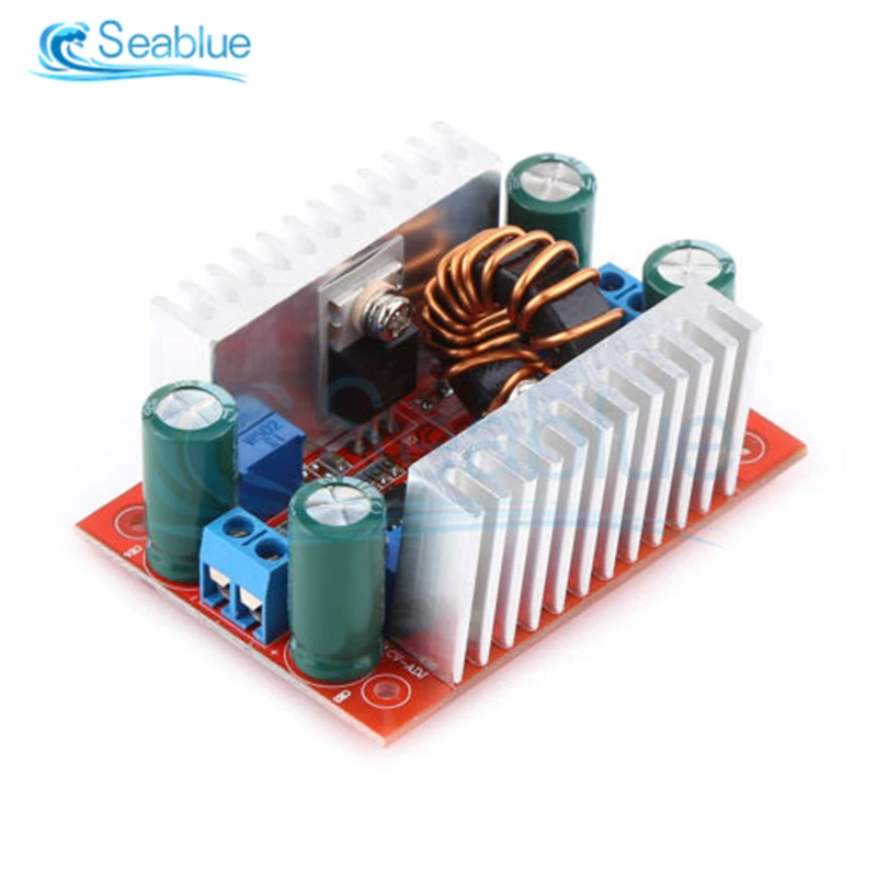 DC 400W 15A Step-up Boost Converter Constant Current Power Supply LED Driver 8.5-50V to 10-60V Voltage Charger Step Up Module