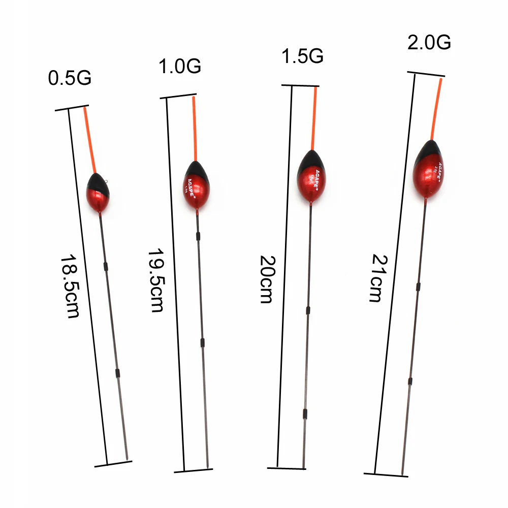 Newdonghui Fishing Float Fishing Bobber Fluctuator 1.0G 1.5G 2.0G Buoyancy Balsa Wood Material For All Place 210017