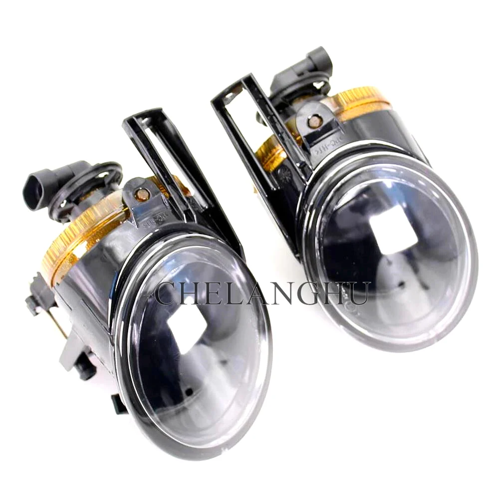 For VW Passat B6 Sedan Wagon 2006 2007 2008 2009 2010 2011 Car-styling LED Fog Lamp Light Grille Cover  Wire Harness Assembly