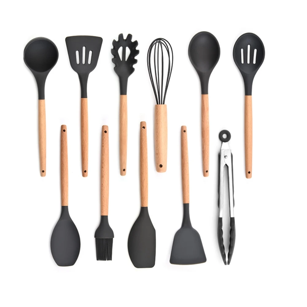 

9/11Pcs Silicone Cooking Utensils Set Kitchen Cooking Utensils Baking Tools