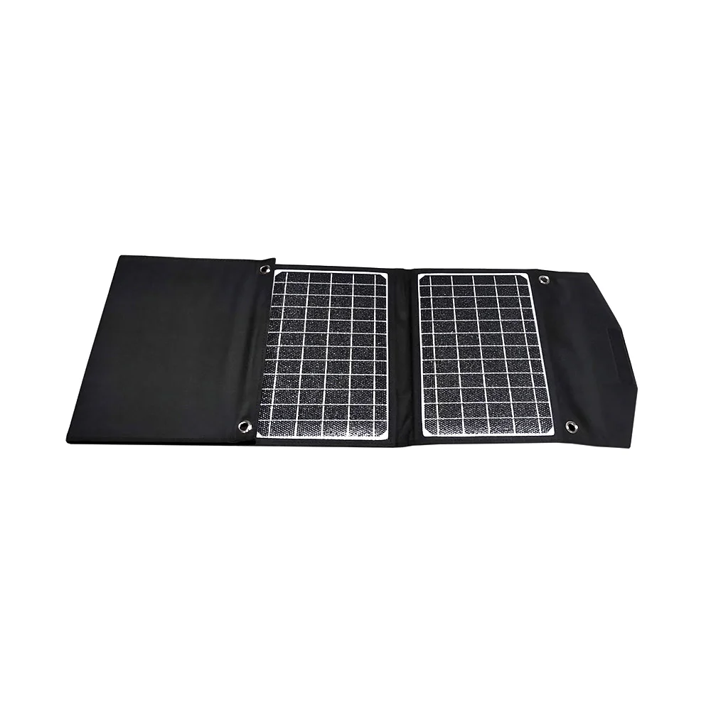 New ETFE 30W Foldable Solar Panel for Camping Portable Solar Phone Charger USB QC3.0 Type C PD for iPhone Samsung iPad Tablet