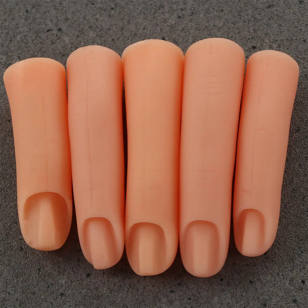Ferramenta de manicure para unhas-5 lâmpadas silicone-ajustável dedo falso
