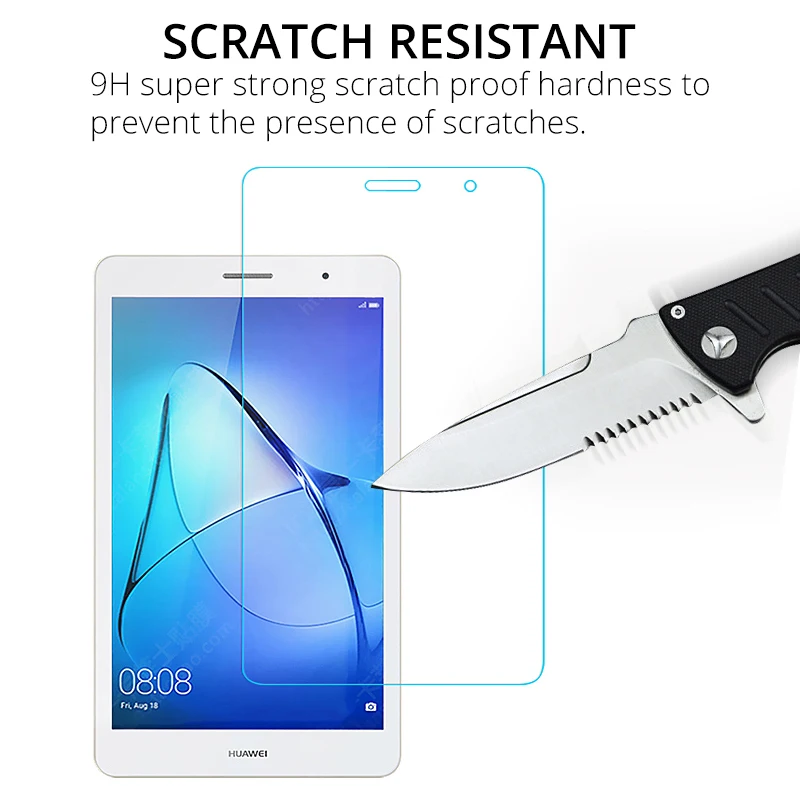 

9H Tempered Glass Screen Protectors for Huawei MediaPad T3 8.0 KOB-W09 KOB-L09 8 inch Scratch Proof Protective Glass Guard Film