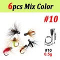 6 piezas de tamaño mixto 10